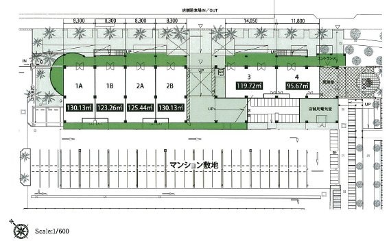 パークシティグランデ新浦安トレードポート1A 間取り図