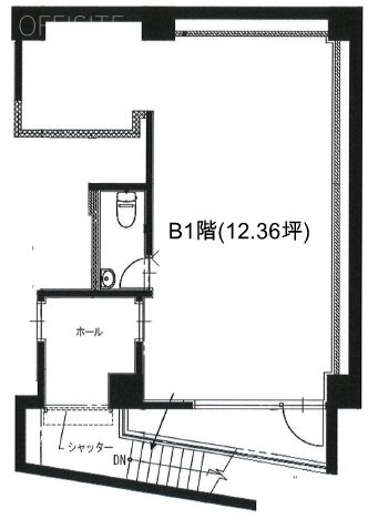 井の頭8号館B1F 間取り図