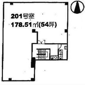 八木ビル201 間取り図