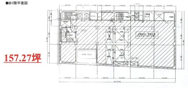 JRE青山クリスタルビルB1F 間取り図