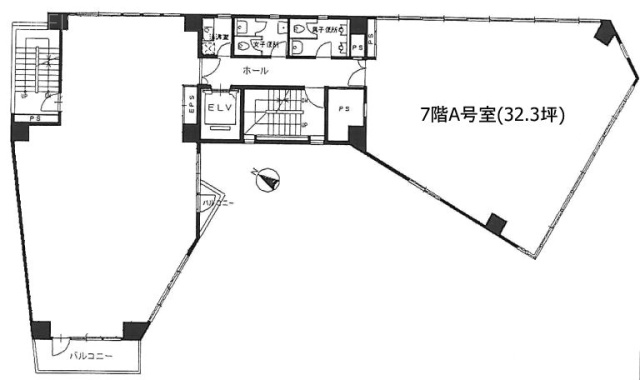 神田ミハマビルA 間取り図