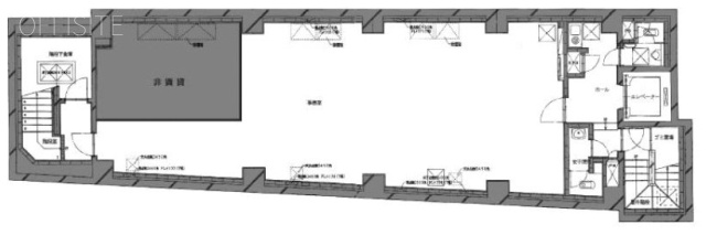 BECビルB1F 間取り図