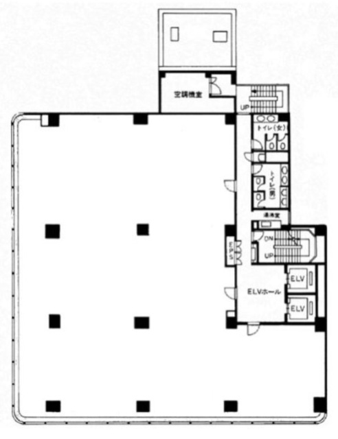 西新橋NKビル5F 間取り図