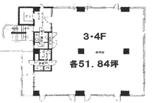 ワットビル4F 間取り図