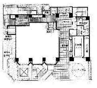 THE PORTAL 新宿御苑1F 間取り図