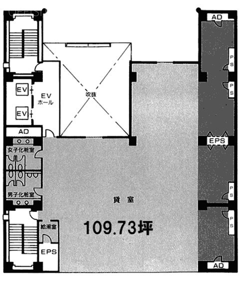 ハンファビル2F 間取り図