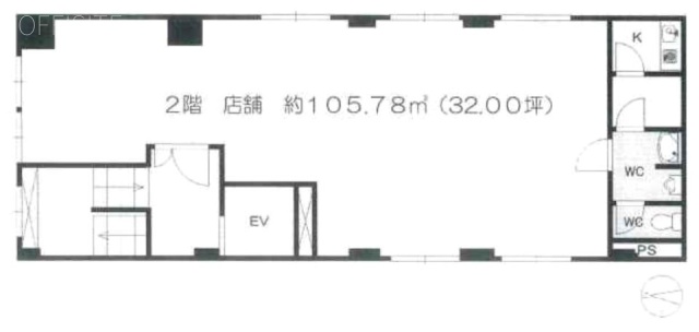 NGビル2F 間取り図