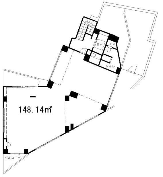 森口ビル3F 間取り図