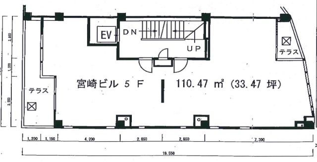 宮崎ビル5F 間取り図