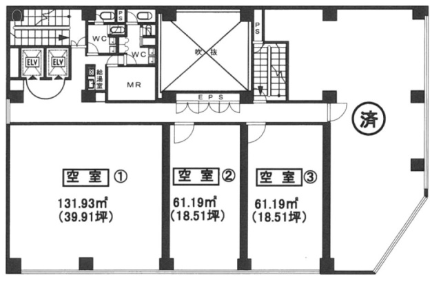 比留間ビル2 間取り図