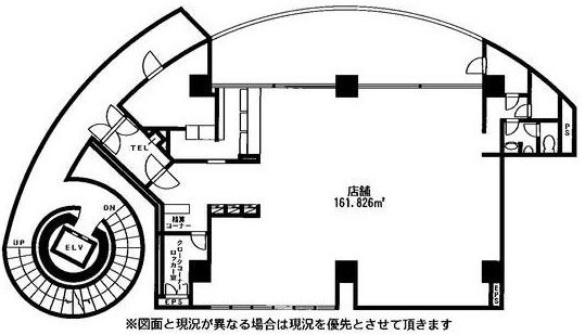 プラチナKODAヒルズビル3F 間取り図