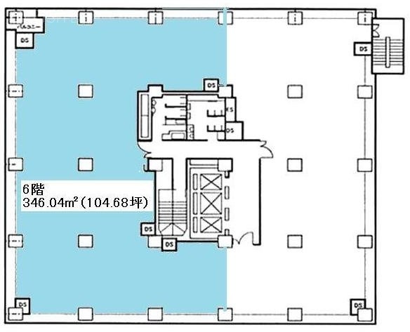 CJビル6F 間取り図