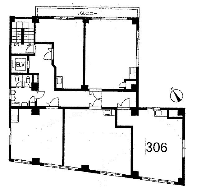 石橋ビル306 間取り図