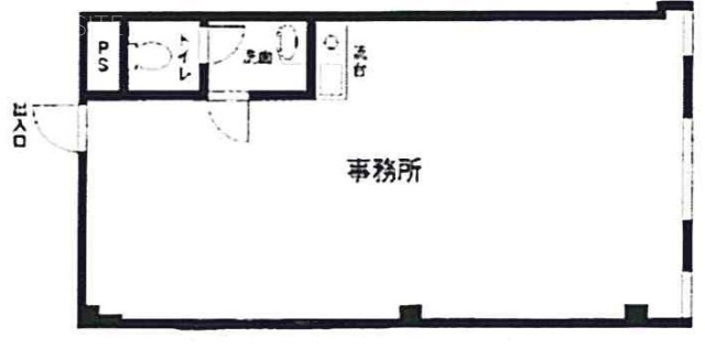 フィオレッタ武蔵野ビル203 間取り図