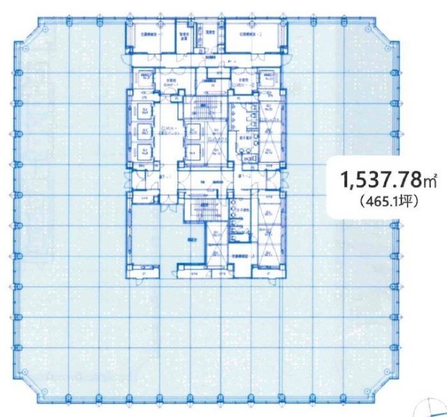 愛宕グリーンヒルズMORIタワー20F 間取り図