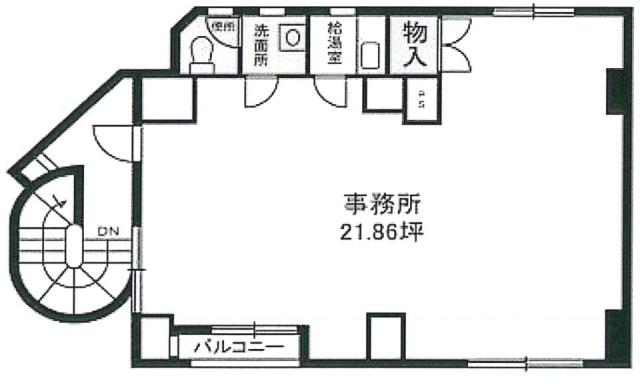 グランドメゾン桜木町ビル2F 間取り図