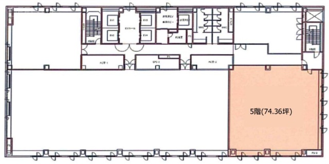 三井住友海上テプコビル5F 間取り図