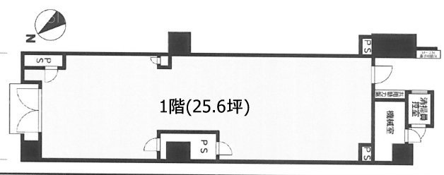 シティハウス中目黒ステーションコート1F 間取り図