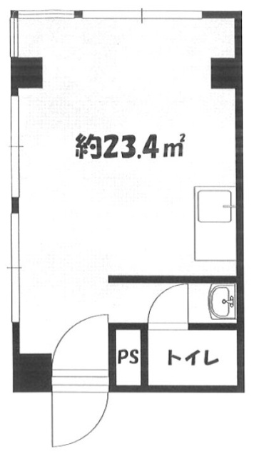 福よしビル2F 間取り図