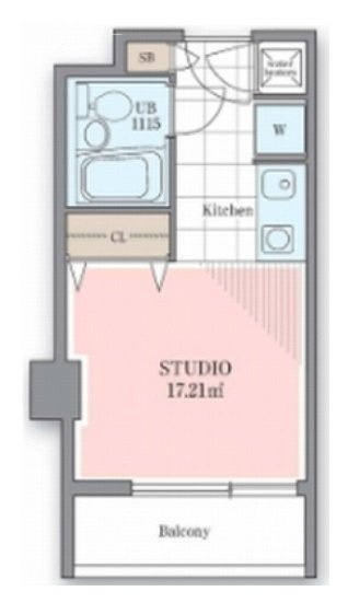 ホテル&レジデンス六本木1210-2 間取り図