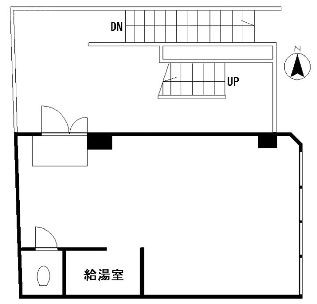 第二新兼喜ビル201 間取り図