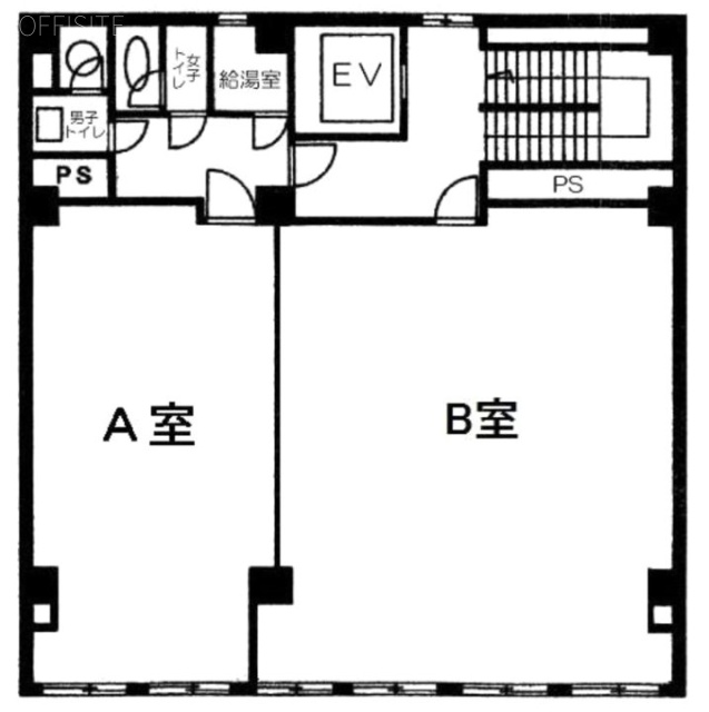 五洋ビルB 間取り図