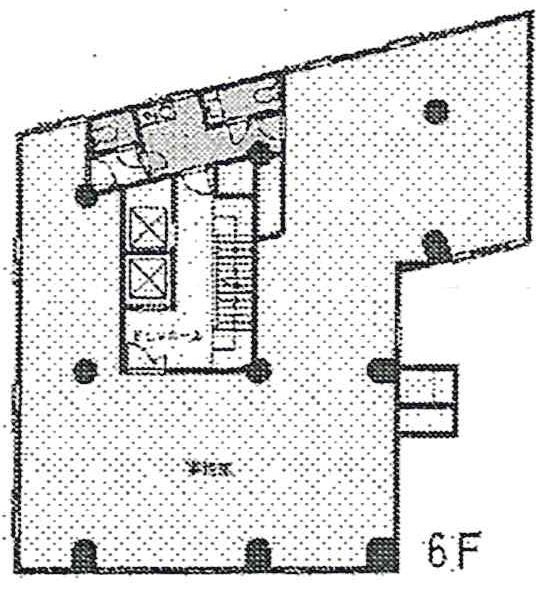 千代田ハウスビル6F 間取り図