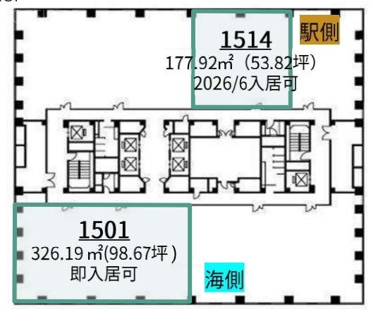 プライムタワー新浦安1501 間取り図