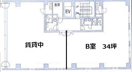 ナカバビルB 間取り図
