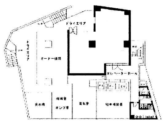 スカイエビスビルB1F 間取り図