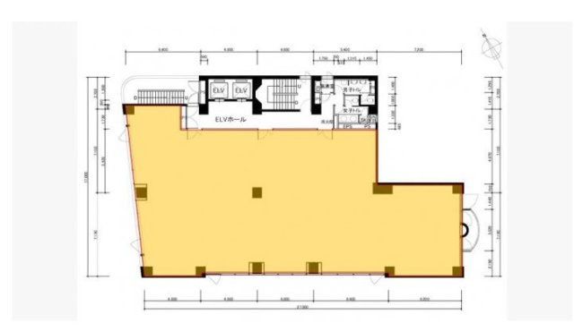 五反田HSビル3F 間取り図