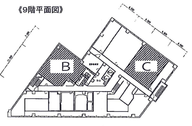 富士陰ビルディングB 間取り図