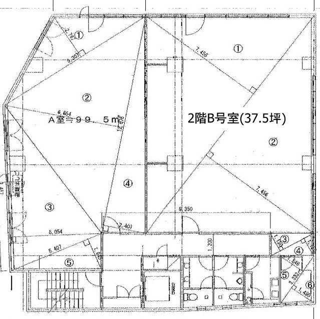 マニフィック南大井ビルB 間取り図