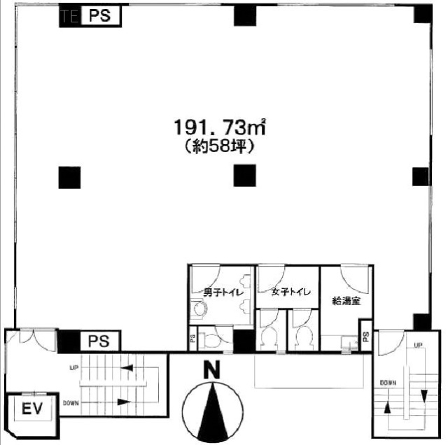 第二川井ビル2F 間取り図