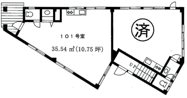大丸ビル101 間取り図