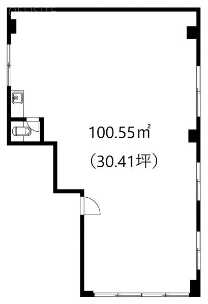 吉村ビル1F 間取り図