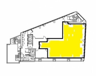 上野HSビル9F 間取り図