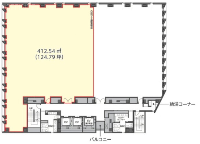 oak神田鍛冶町3F 間取り図