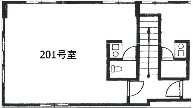 鈴木ビル201 間取り図