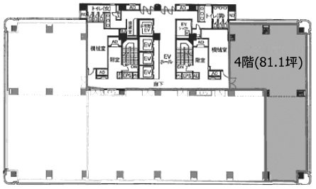 AQUACITY芝浦402 間取り図