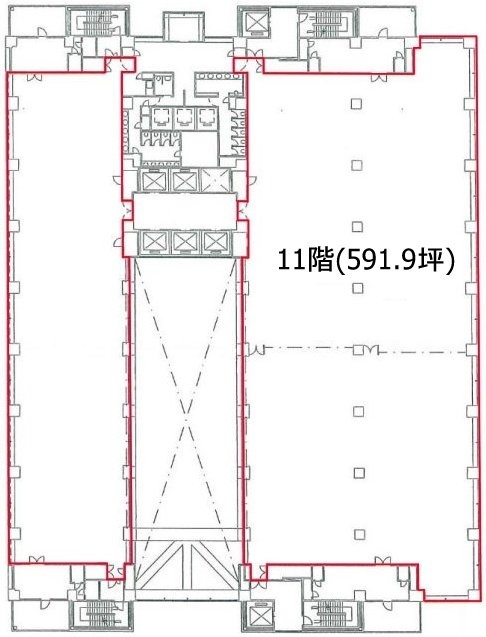 リバーサイド隅田11F 間取り図