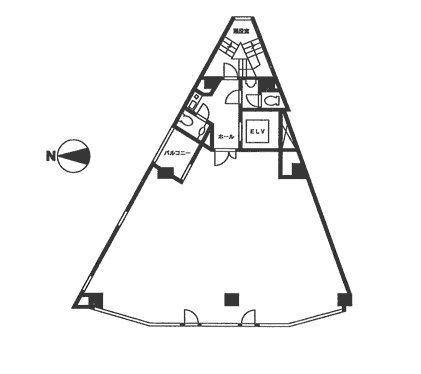 H2ビル7F 間取り図