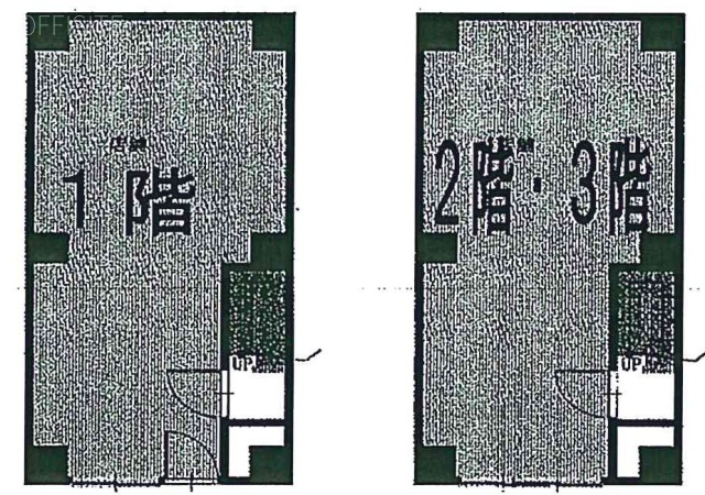 内田ビル1F～3F 間取り図