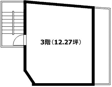 宇田川町ビル3F 間取り図