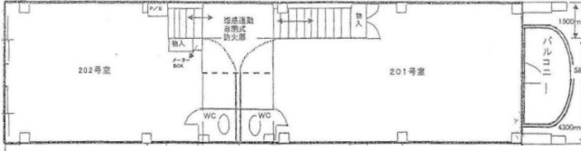 中村ビル201 間取り図