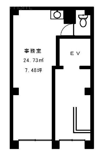藤ノ木ビル1F 間取り図