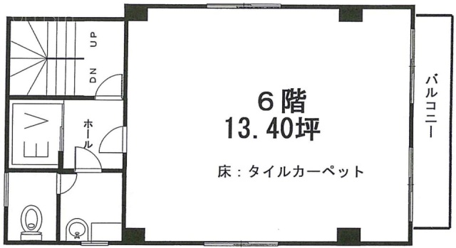 大高ビル6F 間取り図