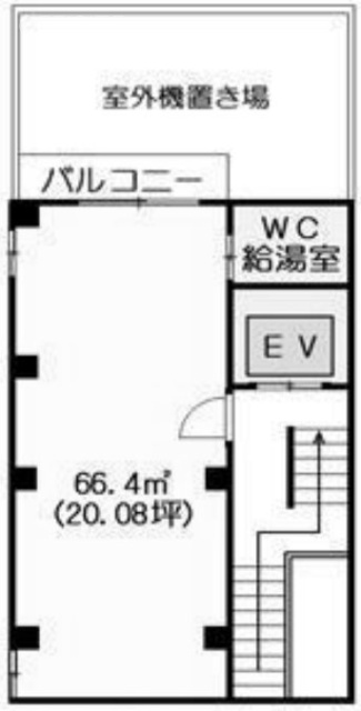 田島ビル201 間取り図