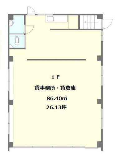 JMTビル1F 間取り図