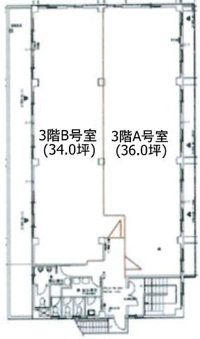 東大宮4丁目オフィスAB 間取り図